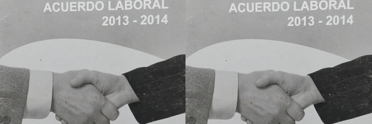 portada acuerdo laboral 2013 fragmento