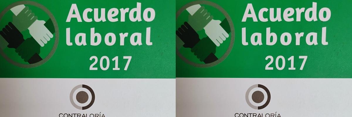 portada acuerdo laboral 2017 - fragmento