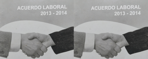portada acuerdo laboral 2013 fragmento