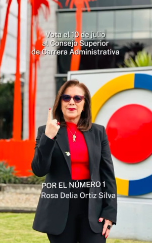 vota numero 1 rosa delia 2024