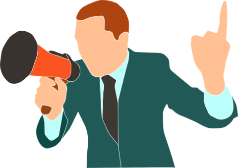 hombre-hablar-megafono