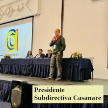 Presidente Subdirectiva Casanare
