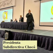Presidenta Subdirectiva Chocó