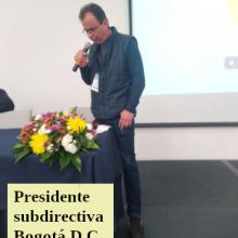 Presidente subdirectiva Bogotá
